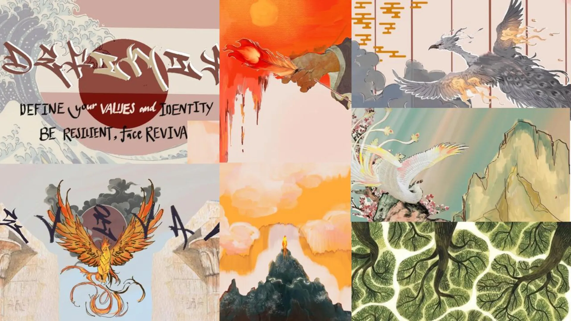 Konsep-konsep yang digunakan di mural Laurensia Cup